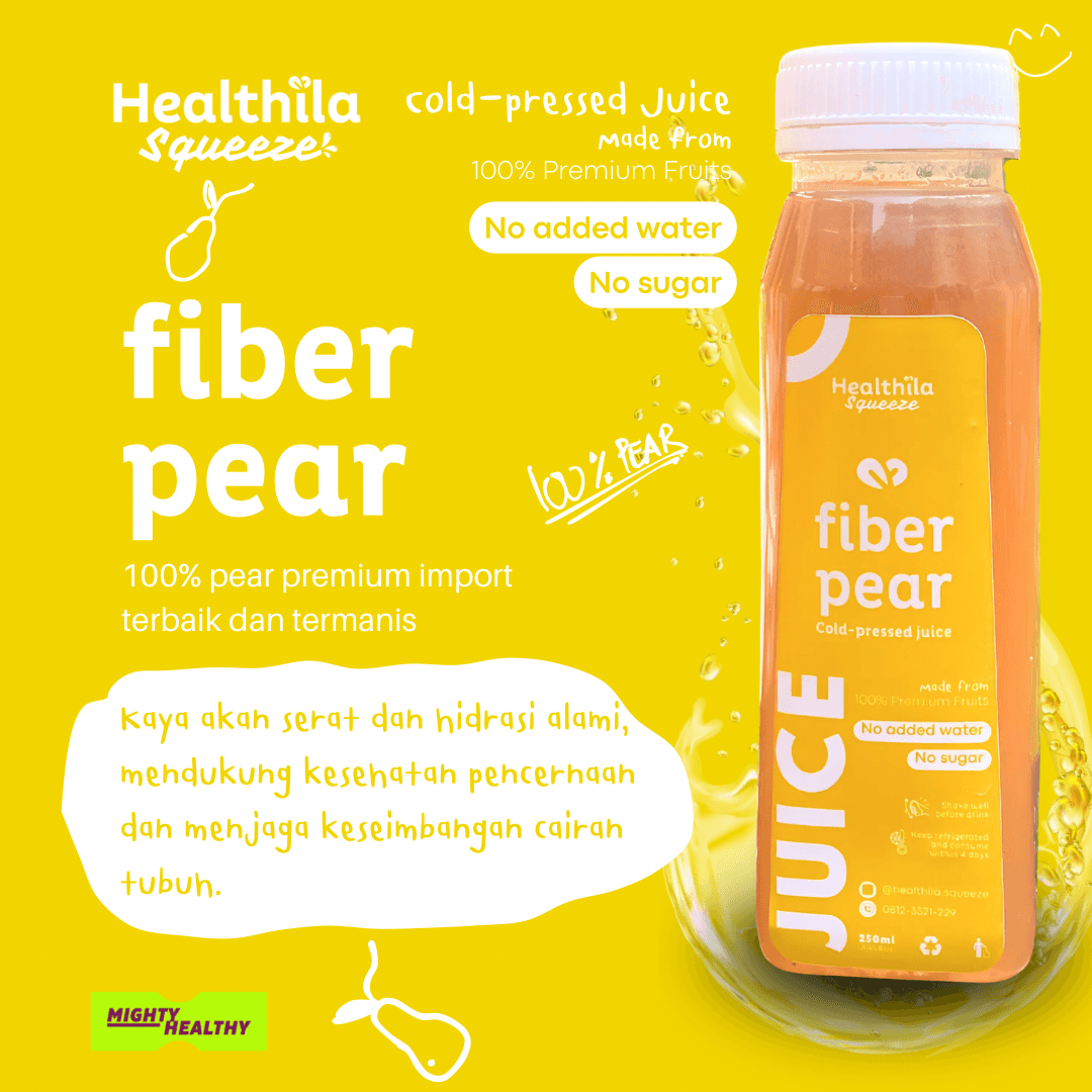 Cold-pressed Juice 250ml - Healthila — Fiber Pear